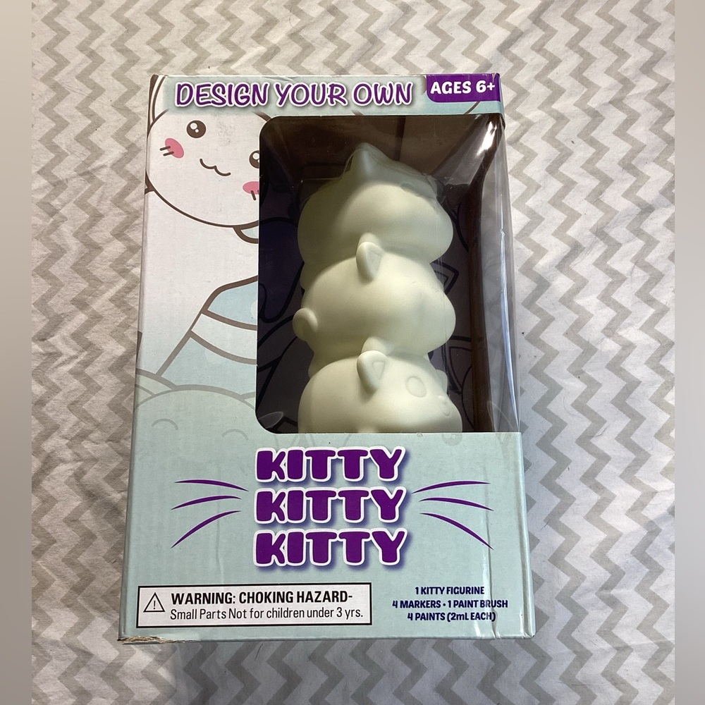 DIY Kitty Kitty Kitty Painting Figurine